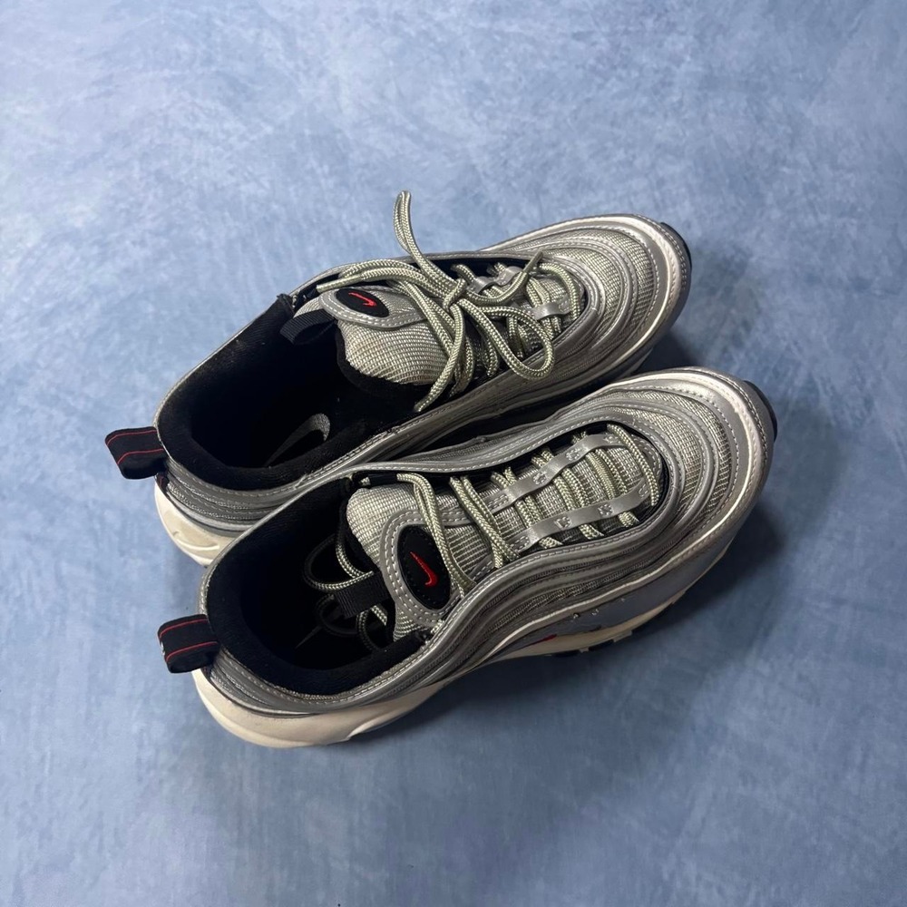 Nike Silver Bullet Air Max 97 silver trainers women's
